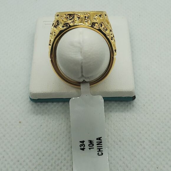 NWT Seta Gold Electroplated United State Eagle Coin Ring - Picture 4 of 6